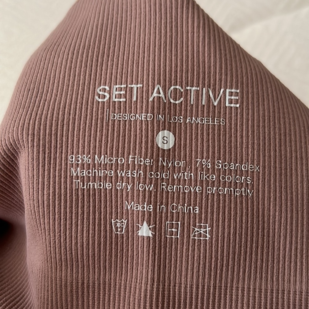 Set Active SculptFlex Ribbed Set - Picture 4 of 7